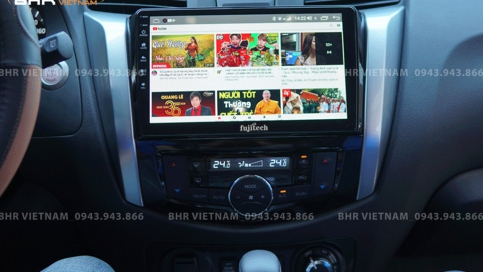 Màn hình DVD Android liền camera 360 Nissan Navara 2021 - nay | Fujitech 360 